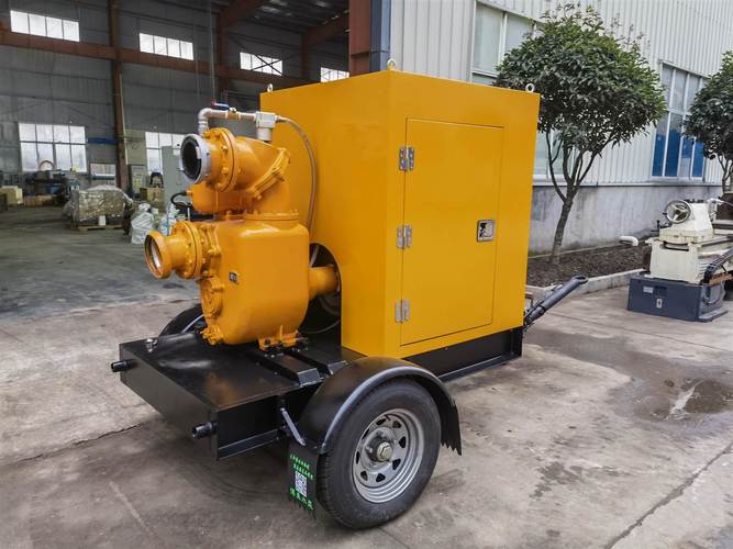潍柴6寸移动式自吸泵车 高效排灌的工业利器